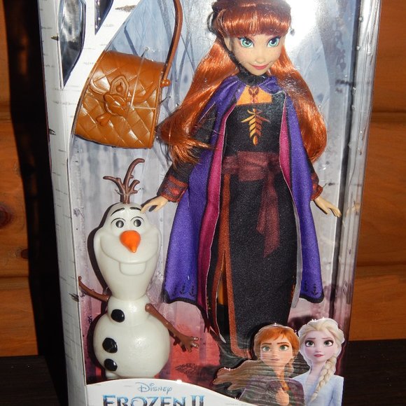 Disney Other - Disney Frozen II Anna and Olaf dolls
